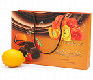 Demidoff – бумажные пакеты с офсетной печатью и матовой ламинацией для набора шоколадных конфет