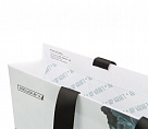 Double V – бумажные пакеты из белого крафта с офсетной печатью