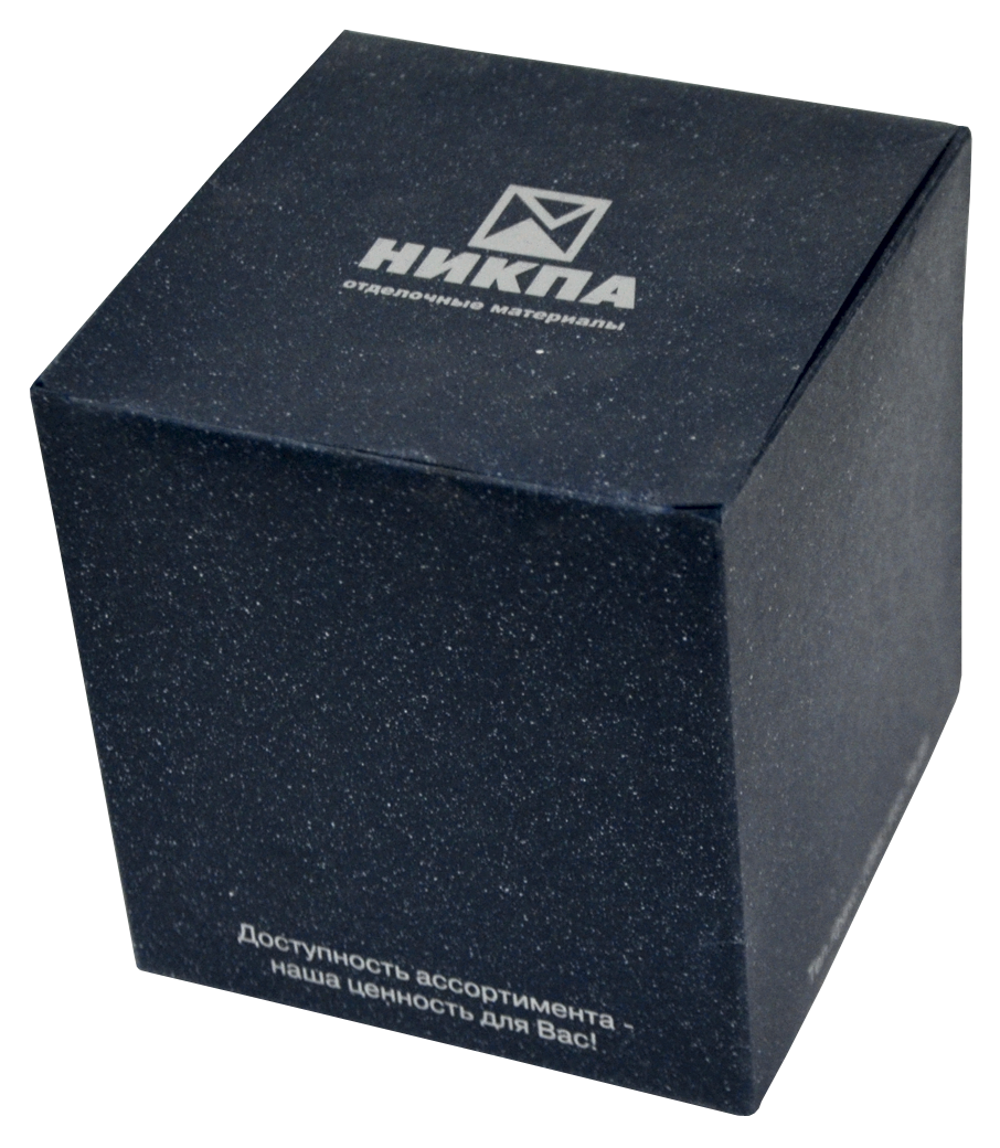  Самосборная коробка с клеевым клапаном,бумага-дизайнерский картон с вкраплениями метализации,печать шелкография 1+0