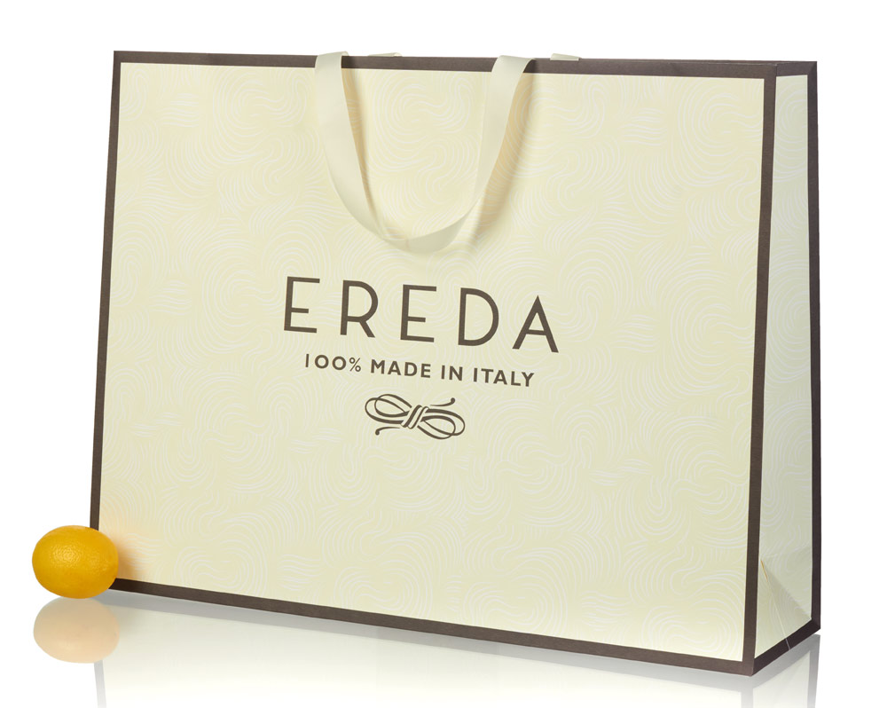 Ereda – бумажные пакеты с репсовыми лентами
