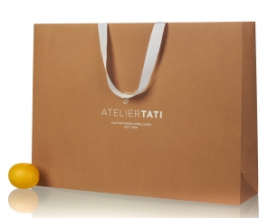 ATELIERTATI – бумажные пакеты из крафт-картона с печатью шелкографией