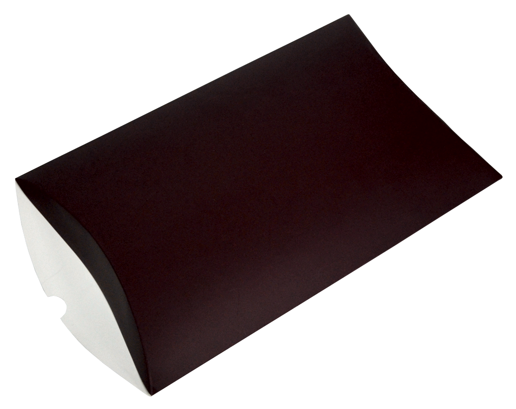 Коробка тип "пирожок" из мелованного картона с матовой ламинацией