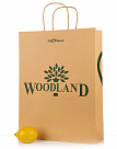 Woodland – бумажные пакеты из крафта с печатью шелкографией